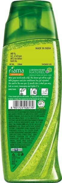 Fiama Lemongrass And Jojoba Gentle Exfoliation Shower Gel - 250Ml