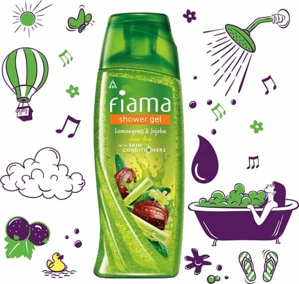 Fiama Lemongrass And Jojoba Gentle Exfoliation Shower Gel - 250Ml