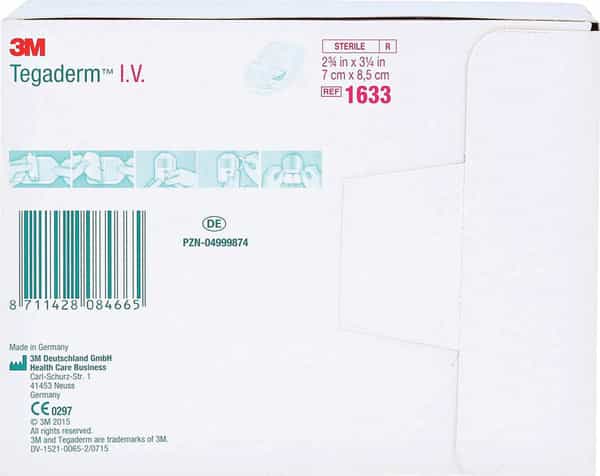 3M Tegaderm Film 1633 100 Pieces