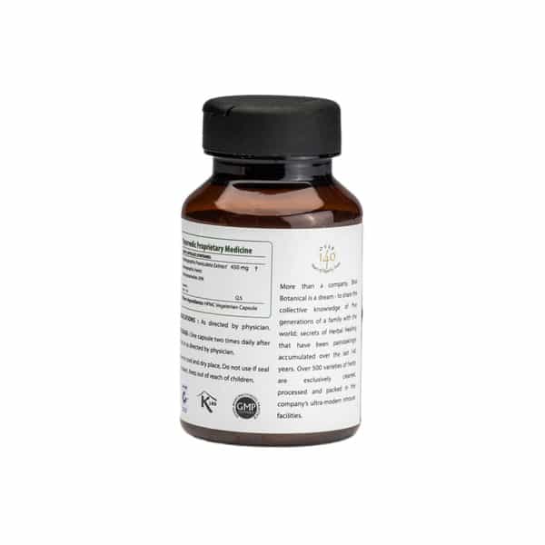 Bixa Botanical Kalmegh Extract 60 Veg Capsules (450Mg) 20% Andrographolides By Hplc - Liver Detox