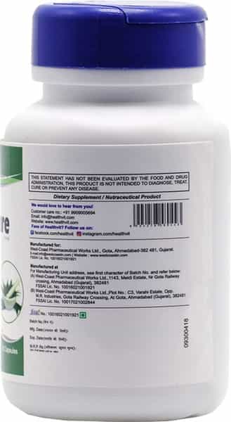 Healthvit Neemcare Neem Powder 400 Mg -60 Capsules