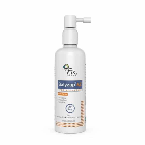 Fixderma Salyzap Az | Acne Body Spray | Bottle 100 Ml