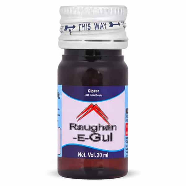 Cipzer Rogan Gul 20Ml | Unani Oil For Head Massage| Nervous System Support & Mental Calm