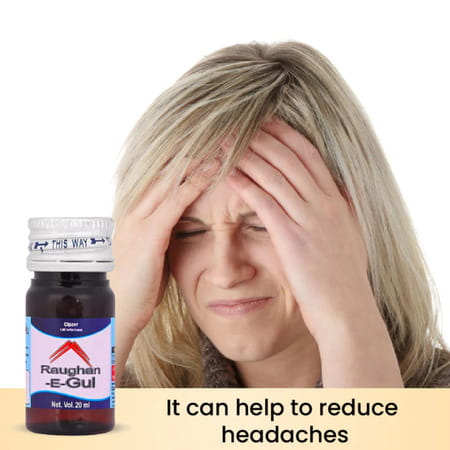 Cipzer Rogan Gul 20ml | Unani Oil For Head Massage| Nervous System Support & Mental Calm