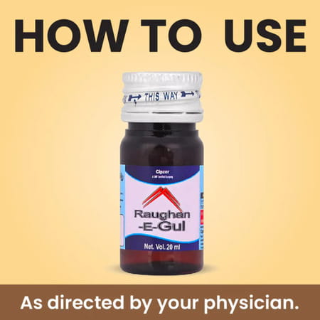 Cipzer Rogan Gul 20ml | Unani Oil For Head Massage| Nervous System Support & Mental Calm