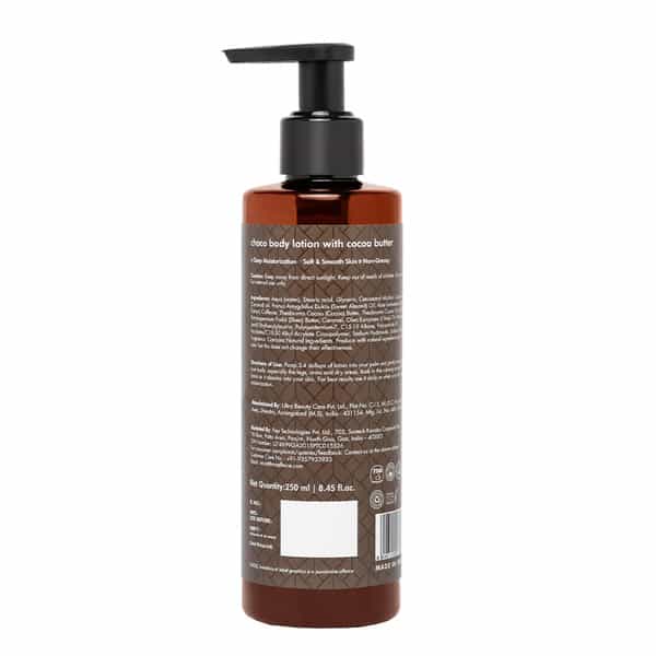 Mcaffeine Choco Body Lotion For Deep Moisturization 250Ml