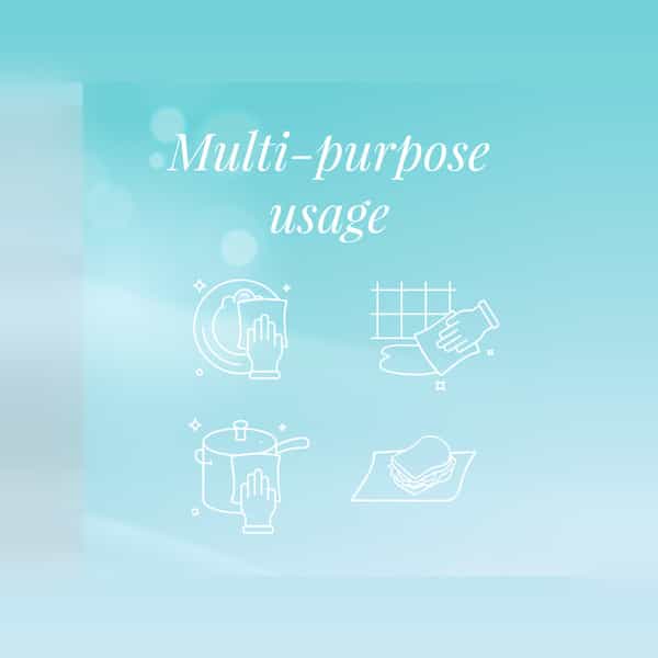 Origami Kitchen Towels | 60 Pulls | 2 Ply | 4 In 1 | 21Cm X 20Cm