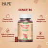 Inlife Apple Cider Vinegar Gummies For Weight Management With Folic Acid -30 Apple Flavour Gummies