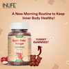 Inlife Apple Cider Vinegar Gummies For Weight Management With Folic Acid -30 Apple Flavour Gummies