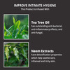 Skin Elements Intimate Hygiene Wipes With Tea Tree Oil & Neem Extracts - Pack Of 30
