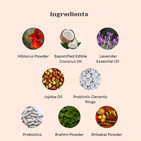 Goli Soda All Natural Probiotics Shampoo Bar For Normal Hair - 90 G - (Pack Of 2)