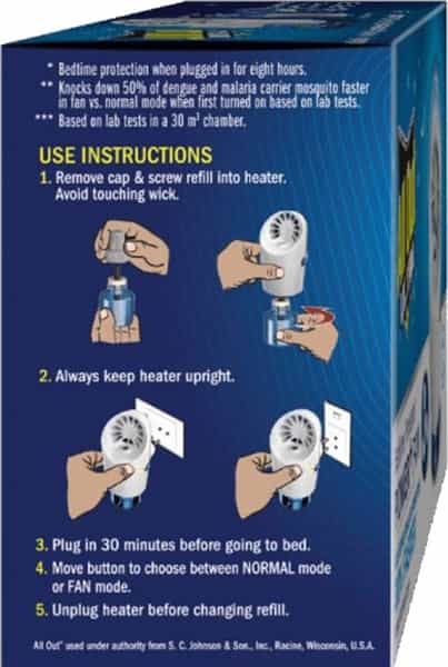 All Out Ultra Mosquito Vaporiser 1 Unit 1 Refill