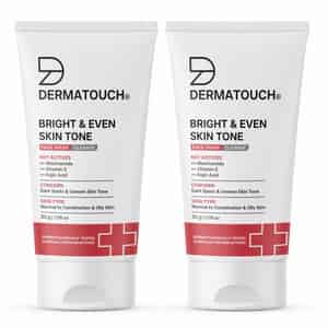 Dermatouch Bright & Even Skin Tone Face Wash - 30g Pack Of 2