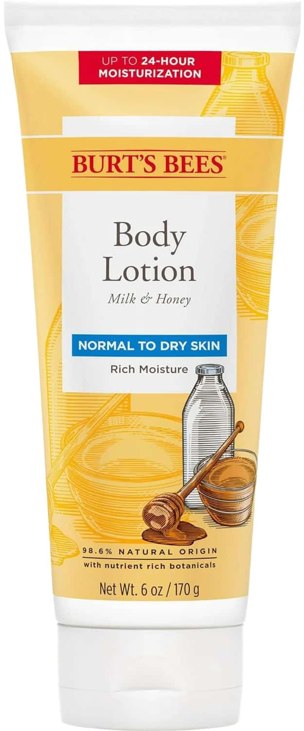 Burt'S Bees Body Lotion | Milk & Honey | 340 G | Pack Of 2