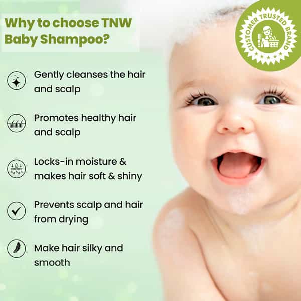 Tnw The Natural Wash Baby Shampoo | No Tear Formula With Natural Ingredients 160 Ml