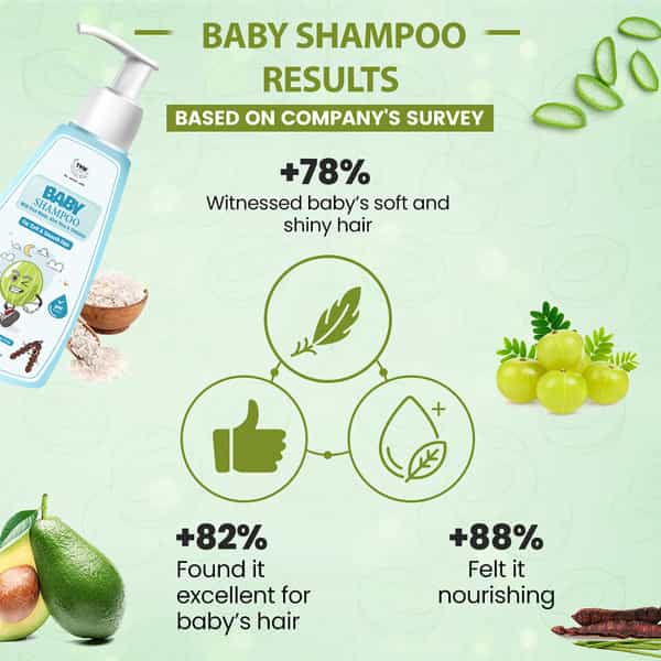 Tnw The Natural Wash Baby Shampoo | No Tear Formula With Natural Ingredients 160 Ml