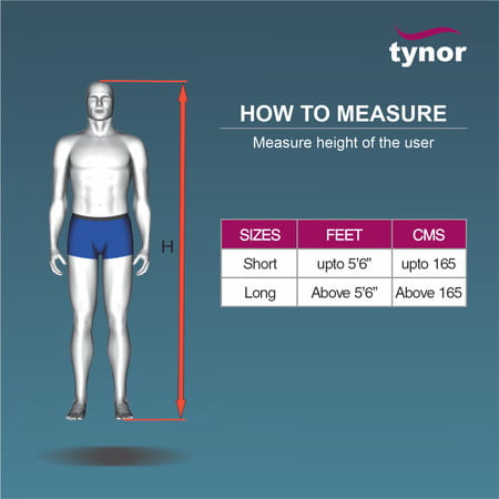 Tynor Ash Brace (Hyper Extension Brace) Silver Short 1 Set