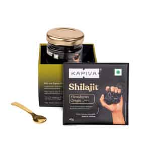 Kapiva Himalayan Shilajit/shilajeet Resin 40g - For Endurance And Stamina