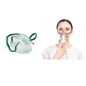 Stergeic Oxygen Face Mask Universal Fits On Every Humidifier | Oxygen Therapy Pack Of 1