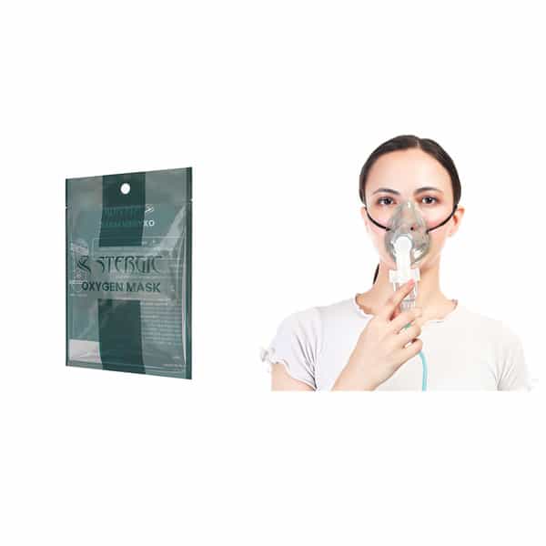 Stergeic Oxygen Face Mask Universal Fits On Every Humidifier | Oxygen Therapy Pack Of 1