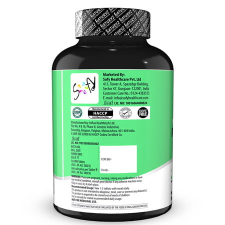 Naturyz Triple Strength Probiotic 50 Bn Cfu & 600mg Prebiotics For Gut Health - 90 Tablets