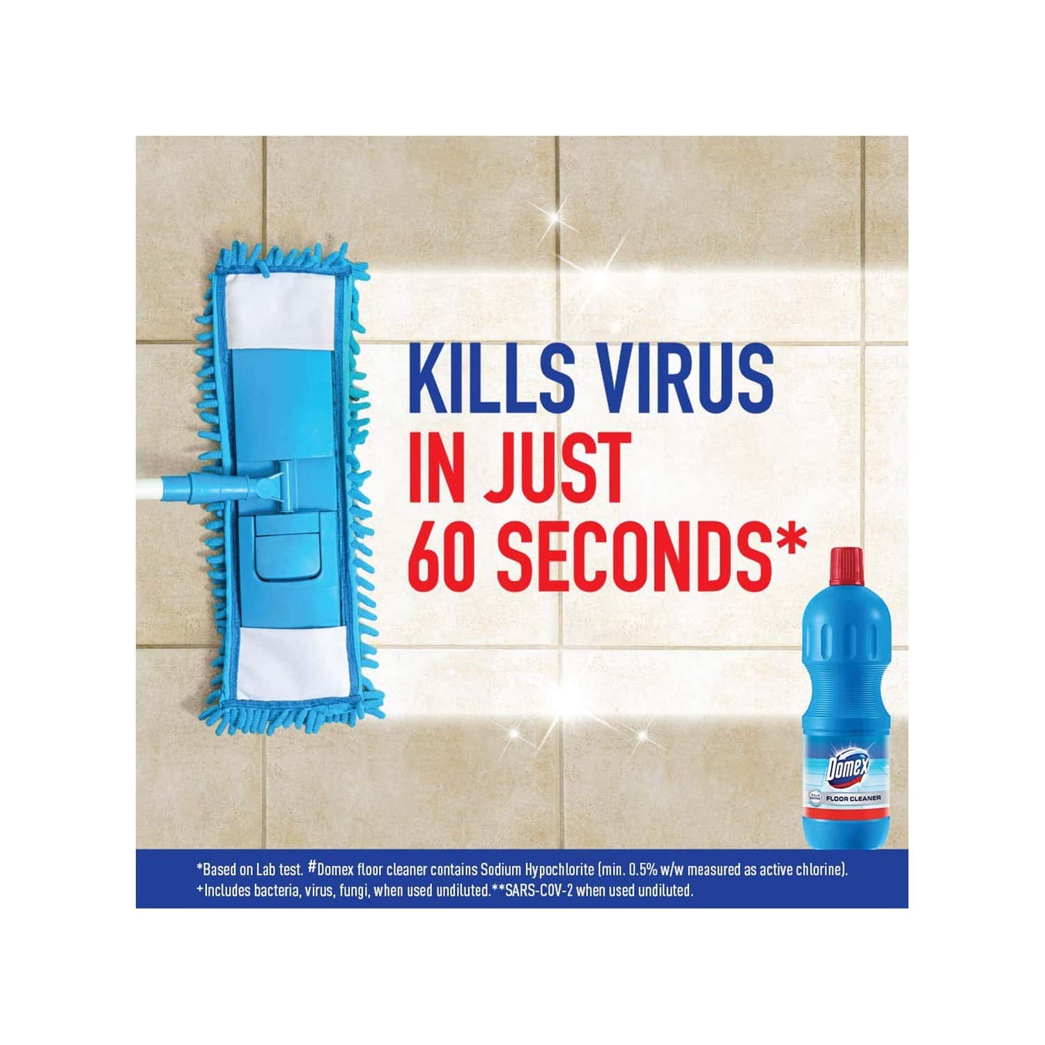 Buy DOMEX DISINFECTANT FLOOR CLEANER 1 LTR Online & Get Upto 60 OFF