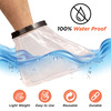 Vissco Cast Cover - Leg (Upto Ankle)| Protects Water Exposure During Bath & Shower (Grey)