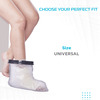 Vissco Cast Cover - Leg (Upto Ankle)| Protects Water Exposure During Bath & Shower (Grey)
