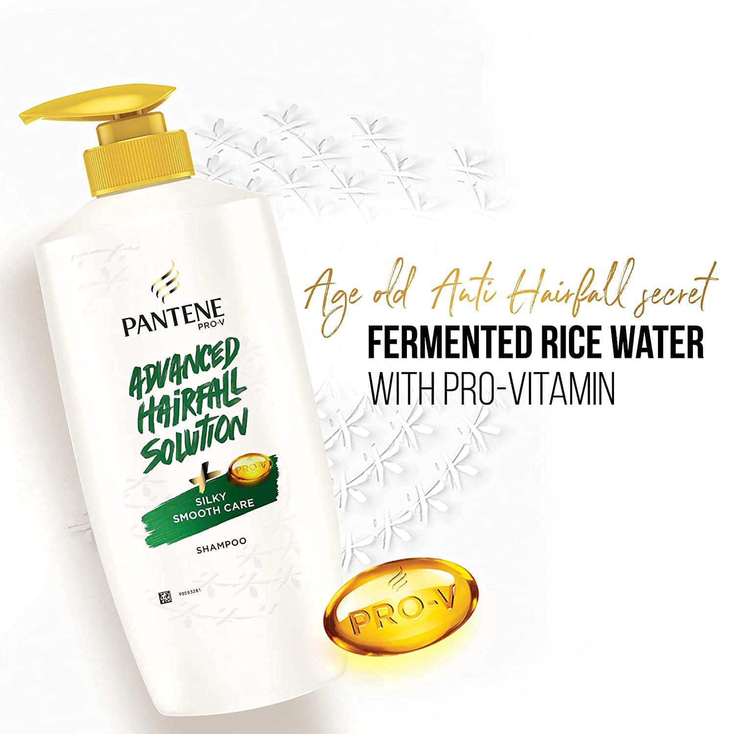 Buy PANTENE ADVANCED HAIRFALL SOLUTION, SILKY SMOOTH CARE SHAMPOO, PACK