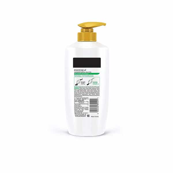 Pantene Advanced Hairfall Solution | Silky Smooth Care Shampoo | Pack Of 1 | 650Ml | Green