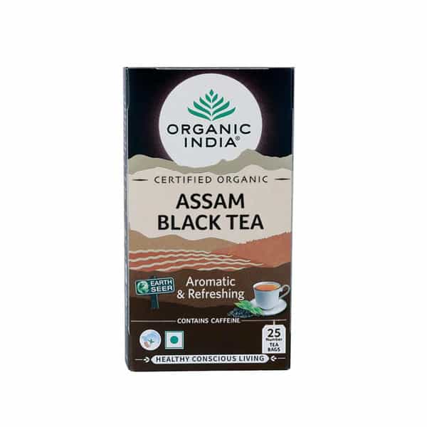 Organic India Assam Black Tea | 25 Tea Bags