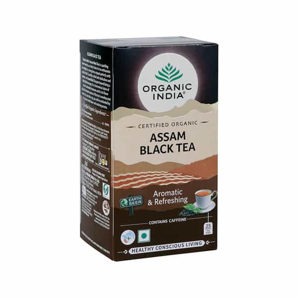 Organic India Assam Black Tea | 25 Tea Bags