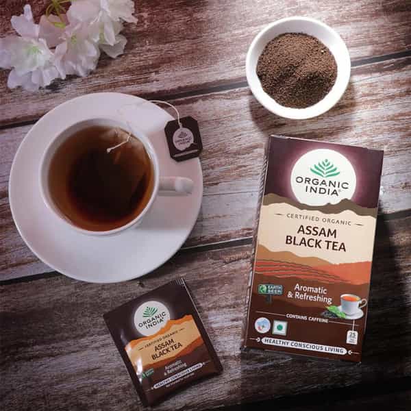 Organic India Assam Black Tea | 25 Tea Bags