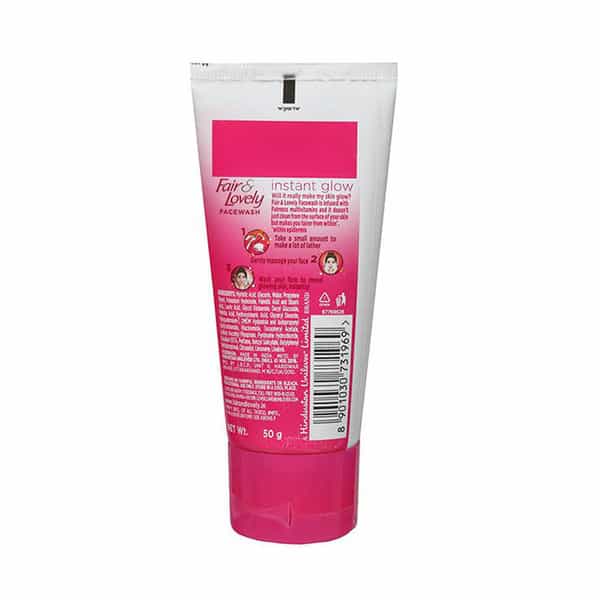 Fair & Lovely Instant Glow Facewash - 50 Gm