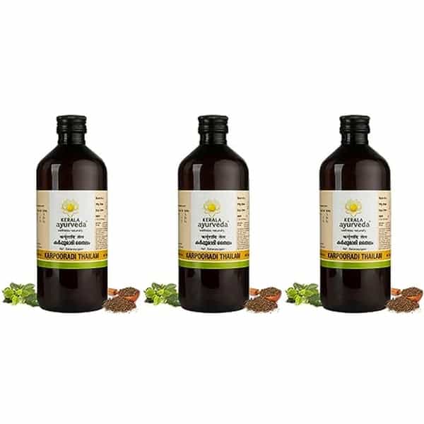 Kerala Ayurveda Karpooradi Thailam 450 Ml X Pack Of 3