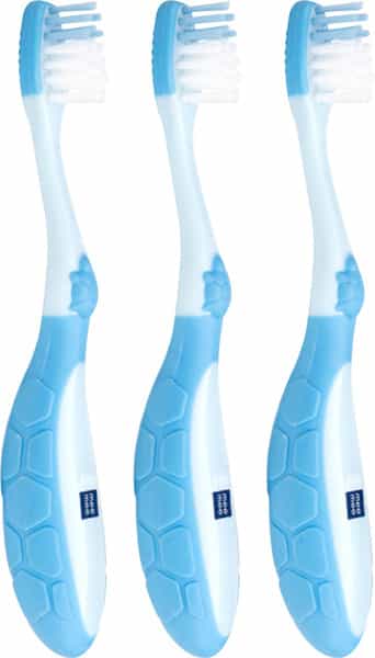 Mee Mee Easy Grip Baby Toothbrush (Blue)