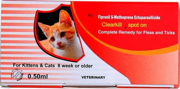 Clearkill Spot On 0.50Ml For Kittens And Cats. Anti Tick & Flea