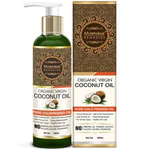Morpheme Remedies Pure Organic Virgin Coconut Oil 200 Ml