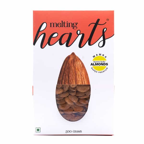 Melting Hearts Almonds Mamra Super Premium - 500G