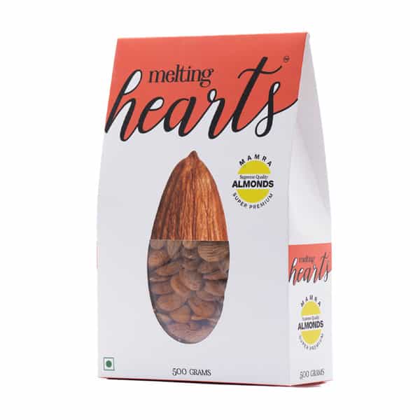Melting Hearts Almonds Mamra Super Premium - 500G