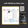 Nutrabay Gold 100% Whey Protein Isolate|26g Protein|Muscle Support & Recovery|Malai Kulfi | 2 Kg