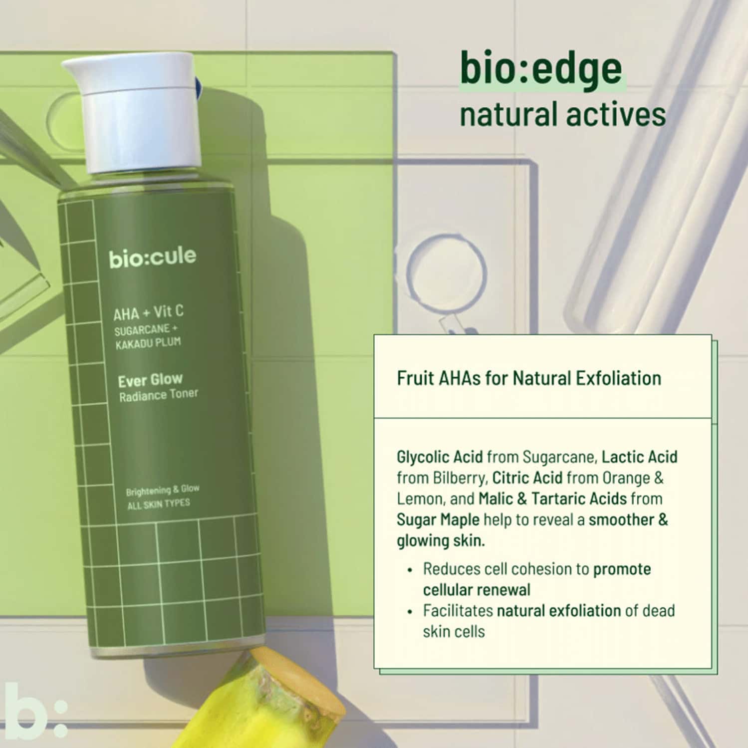 Buy BIOCULE EVER GLOW RADIANCE VITAMIN C FACE TONER GLYCOLIC ACID