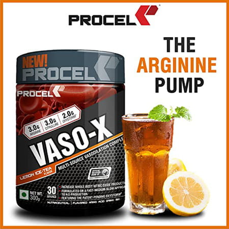 Neulife (Procel) Vaso-X Nitric Oxide Booster 300g - Lemon-Lime Flavor
