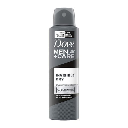 Dove Men+Care Invisible Dry Spray Antiperspirant Deodorant | 150ml