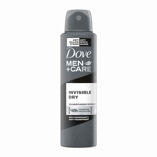 Dove Men+Care Invisible Dry Spray Antiperspirant Deodorant | 150Ml
