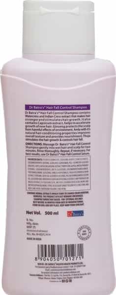 Dr Batra's Hair Fall Control Shampoo - 500 Ml