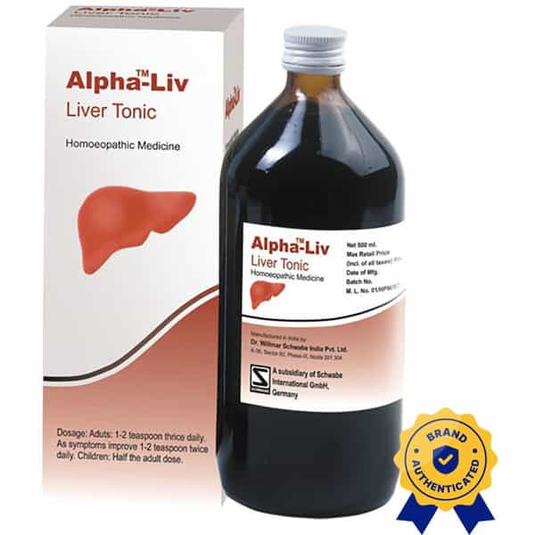 Dr. Willmar Schwabe India Alpha - Liv Syrup (500 Ml)