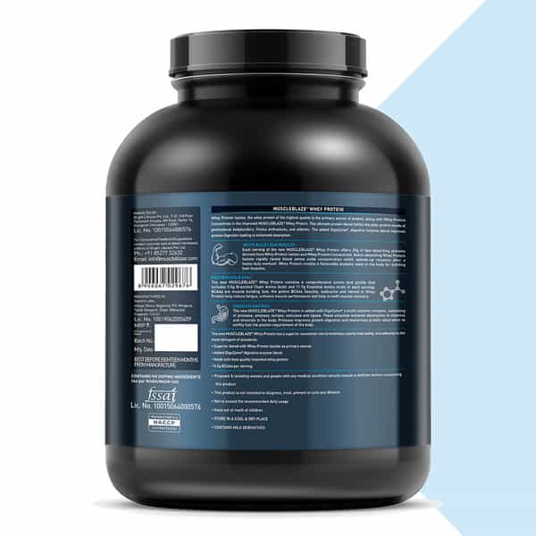Muscleblaze 100% Whey Protein | Ultra Premium Whey Blend (Smooth Chocolate | 2 Kg / 4.4 Lb)