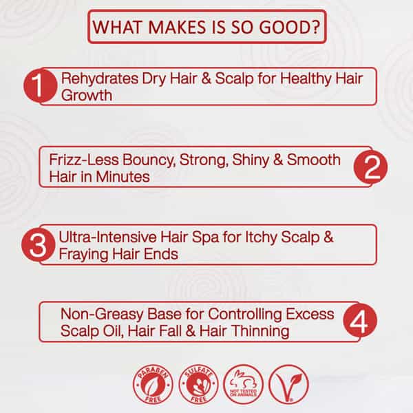 Nutriglow Natural's Onion Hair Mask/Soft & Shiny Hair/For All Kind Of Hair (200 Gm)