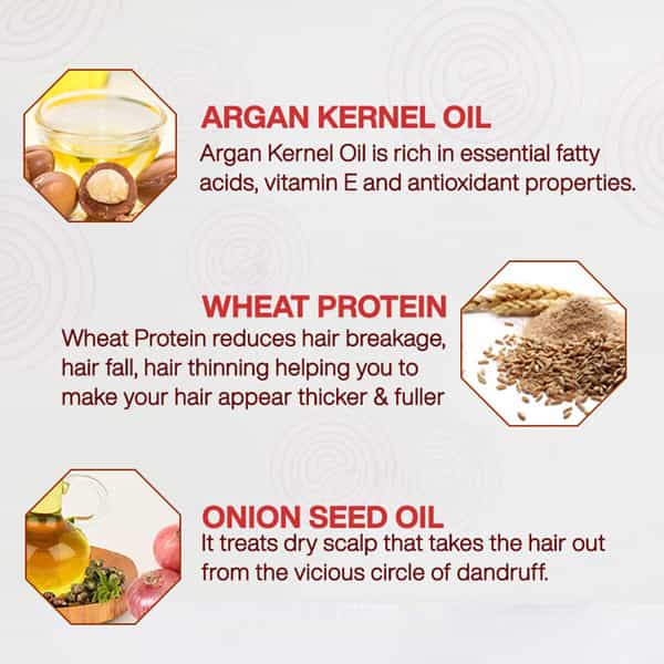 Nutriglow Natural's Onion Hair Mask/Soft & Shiny Hair/For All Kind Of Hair (200 Gm)